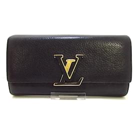 Louis Vuitton-Louis Vuitton Portefeuille capucines-Navy blue