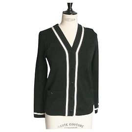 CHANEL UNIFORM TXS marineblaue Weste Nie getragener Neuzustand Marineblau