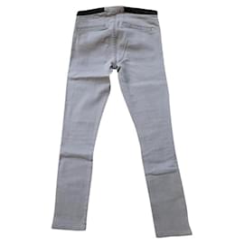Leggings Helmut Lang grises de algodón Gris