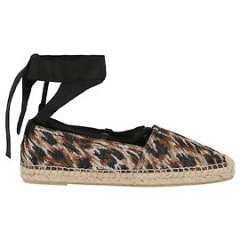 Espadrillas Saint Laurent con stampa leopardata Altro Stampa python