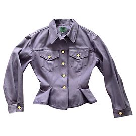 Jean Paul Gaultier Jacken Lila