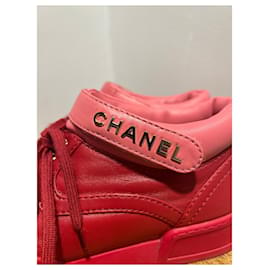 Chanel-Sneakers-Pink,Red