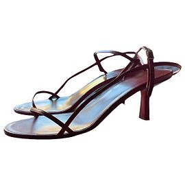 The row Nackte Sandalen Orange