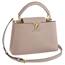 Louis Vuitton LV Galet Capucines BB Cinza