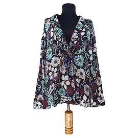 Autre Marque Camicetta floreale Sand in viscosa Multicolore