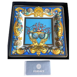 Versace-Coupe Les Trésors de la Mer Versace pour Rosenthal-Bleu