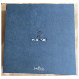 Versace-Coupe Les Trésors de la Mer Versace pour Rosenthal-Bleu