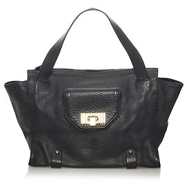 Chloé Borsa a spalla Chloe in pelle Sally nera Nero