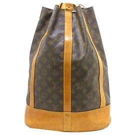 Louis Vuitton Brown Monogram Randonnée GM Marron