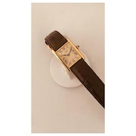 Cartier-Vintage tank-Golden