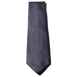 Corbata Hermès de seda azul Perrier-Jouët Azul