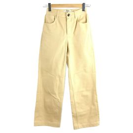 Bas FENDI / 38 / Coton / CRM Crème