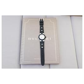 Bulgari-Aluminium Watch-Black,Silvery