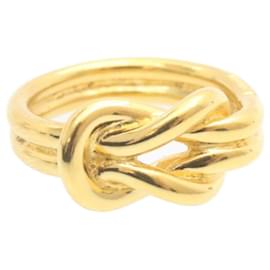 Ring Hermès Anneau De Foulard Golden Metal ref.1022156 - Joli Closet