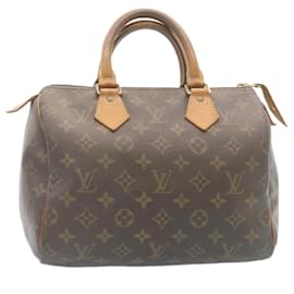 Louis Vuitton-Louis Vuitton Monogram Speedy 25 Hand Bag M41528 LV Auth hs543-Other