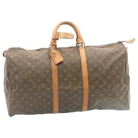 Louis Vuitton-Louis Vuitton Monogram Keepall 55 Borsa Boston Vintage M41424 LV Auth ai306-Altro