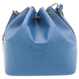 Louis Vuitton-LOUIS VUITTON Epi Petit Noe Shoulder Bag Blue M44105 LV Auth ds423-Blue