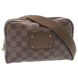 LOUIS VUITTON Damier Ebene Gürteltasche Brooklyn Gürteltasche N41101 LV Auth gt2053 Andere
