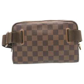 Louis Vuitton-LOUIS VUITTON Damier Ebene Bum Bag Brooklyn Waist Bag N41101 LV Auth gt2053-Other