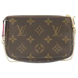 Louis Vuitton-LOUIS VUITTON Monogram Vivienne Mini Pochette Accessoires M69752 auth 28624-Other