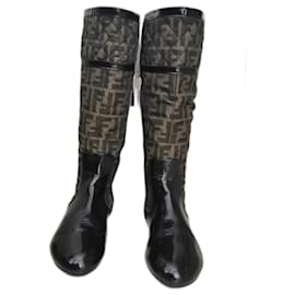 Fendi-Boots-Brown