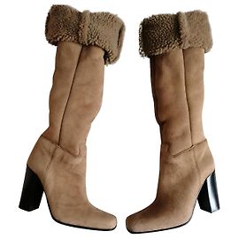 Prada Shearling Bege