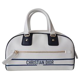 Dior-Borsa Dior Vibe-Bianco,Blu navy