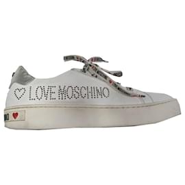 Love Moschino-Basket-Blanc
