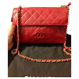 Chanel-Sacs à main-Rouge