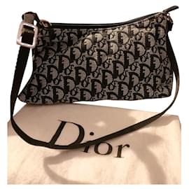 Christian Dior-Handtaschen-Schwarz,Weiß