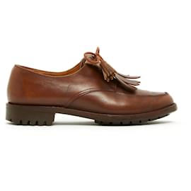 Hermès GOLFDERBIES IN36.5 Braun Braun