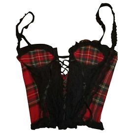 Moschino Cheap And Chic Moschino Cheap & Chip tartan bustier Multiple colors