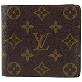 Louis Vuitton-Monogram Slender Multiple Marco Florin Men's Bifold Wallet 3l14-Other
