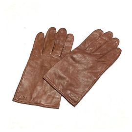 Chloé Chloe Handschuhe Braun