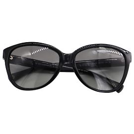 Coach Oversize Robyn Sunglasses in Black Acetate Black