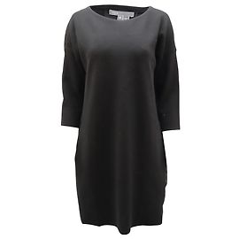Robe Pull Vince en Laine Noire Noir