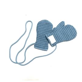 Hermès-Hermès Gloves-Blue