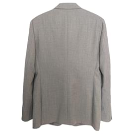 Autre Marque Grey Wool Blazer Jacket Men Grey