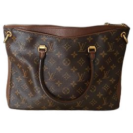 Louis Vuitton Pallas Bag Hazelnut Leather Hazelnut