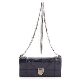 Diorama Croisiere Wallet On Chain Blue Navy blue