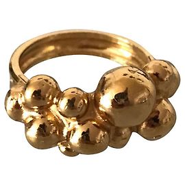 Yves Saint Laurent argolas Gold hardware