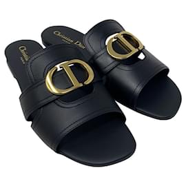 Dior-Dior Montaigne sandals-Nero