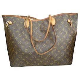 cream neverfull bolsa