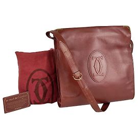 Cartier Borsa a spalla unisex Bordò