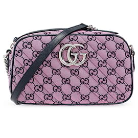 Gucci-Gucci Marmont rose neuf-Rose