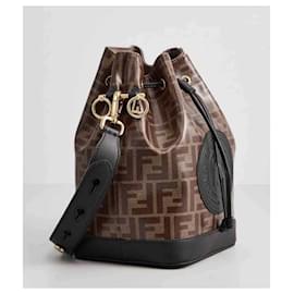 Fendi-Fendi bag my treasure large model excellent condition 100% leather #fendi-Brown