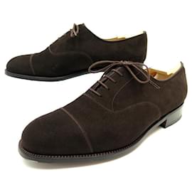 JM Weston-JM WESTON SHOES 310 special order 9.5E 43.5 LARGE RICHELIEU SHOES-Brown