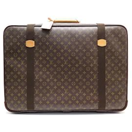 Louis Vuitton-LOUIS VUITTON BORSA DA VIAGGIO VALIGIA SATELLITE 70 Monogram Canvas Suitcase-Marrone