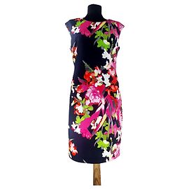 Blumenkleid von Vince Camuto Mehrfarben