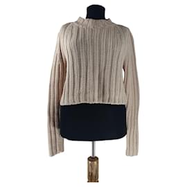 Ganni-Knitwear-White